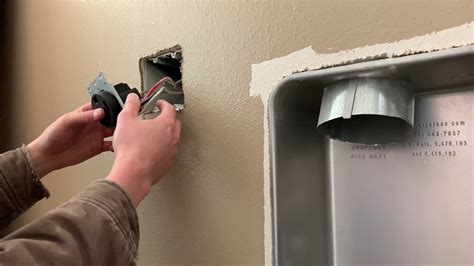 how to install a dryer outlet